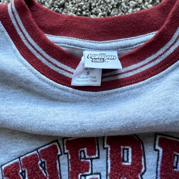Grey And Red Vintage Powerpuff Girls crewneck sweatshirt, Pullover Top - Picture 4 of 4